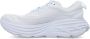 Hoka One Witte Hoka Bondi 8 Schoenen voor Dames White Heren - Thumbnail 5