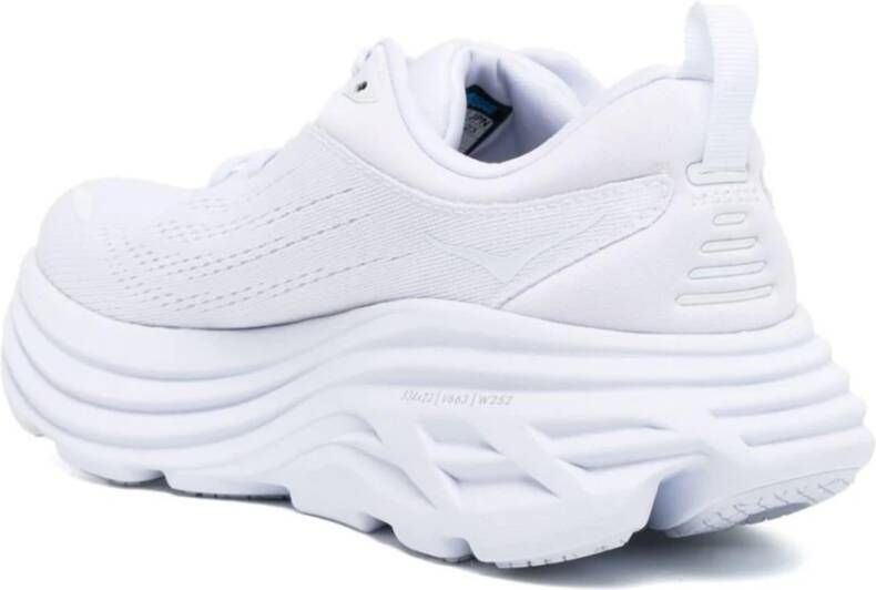 Hoka One Bondi 8 Hardloopschoenen White Dames