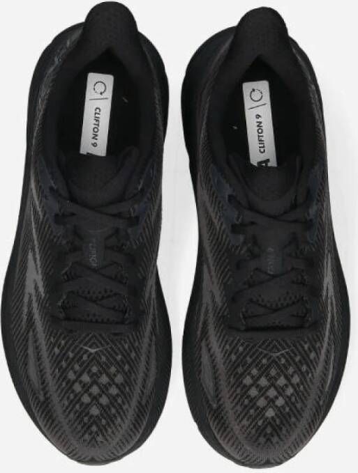 HOKA 's Clifton 9 Hardloopschoenen Regular zwart grijs - Foto 15
