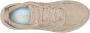 Hoka One Donkergrijze Kalfssuède Chunky Sneakers Beige Heren - Thumbnail 5