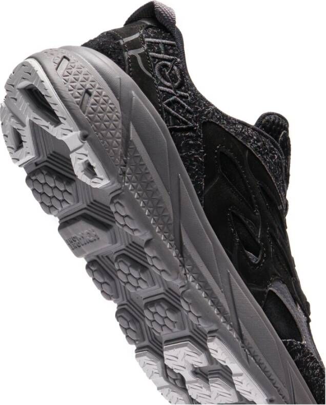 Hoka One Suede TP Sneakers Zwart Grijs