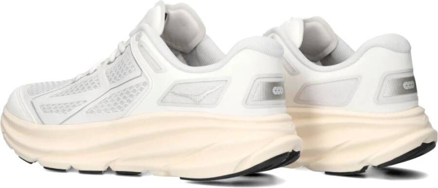 Hoka One Witte Clifton One9 Dames Sneakers