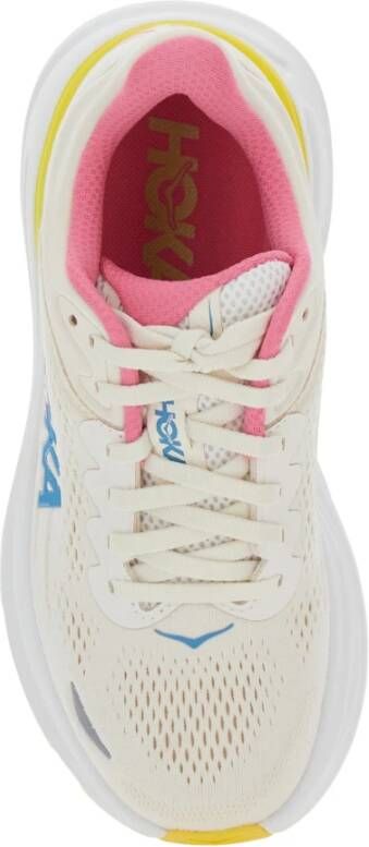 Hoka One Witte Sneakers Bondi 9 Donna