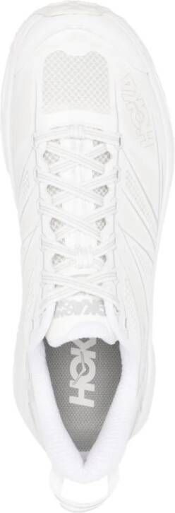 Hoka One Witte Sneakers Lichtgewicht SpeedFrame Constructie
