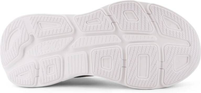 Hoka One Witte Sneakers met Logo Detail
