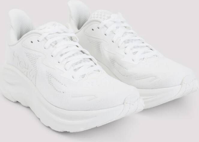 Hoka One Witte Sneakers voor Actieve Levensstijl