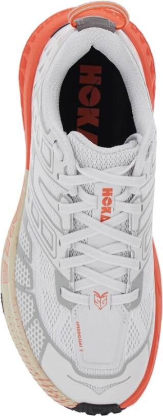 Hoka One Witte Speedgoat Sneakers