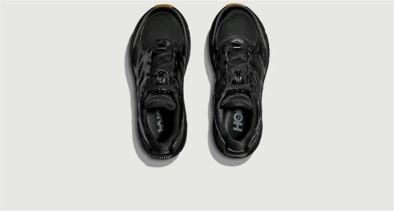 Hoka One Zwarte Clifton L Athletics Sneakers Black Unisex