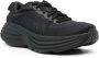 Hoka One Zwarte Logo-Geëmbosseerde Sneakers met Mesh-Detailing Black Dames - Thumbnail 4
