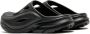 Hoka One Zwarte Recovery Mule voor Actieve Levensstijl Black Unisex - Thumbnail 3