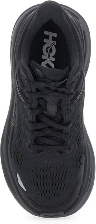 Hoka One Zwarte Sneakers Bondi 9 Donna