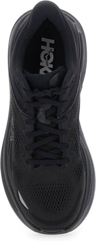 Hoka One Zwarte Sneakers Bondi 9 Mannen