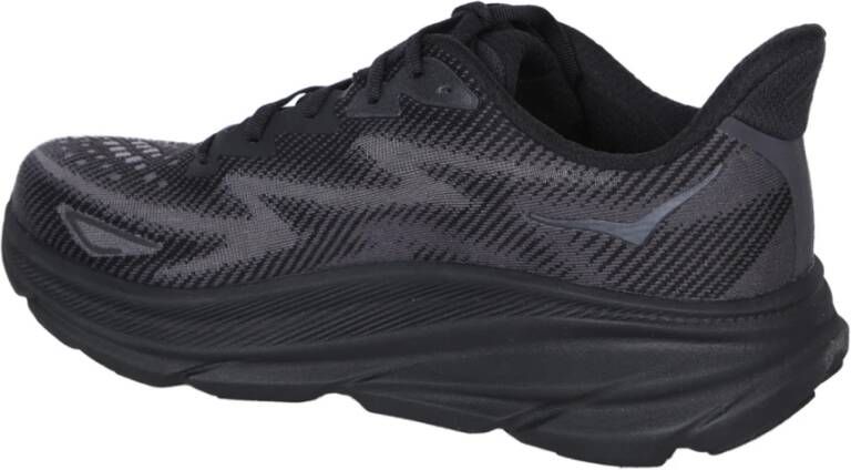 Hoka One Zwarte Sneakers Ultiem Comfort Stijl Black Heren