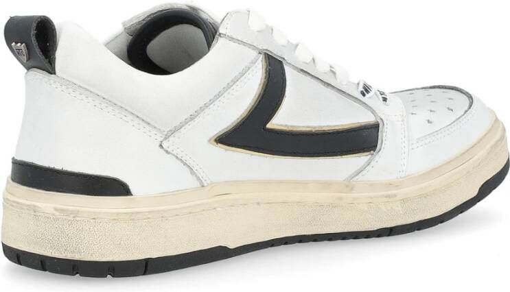 HTC Starlight Leren Sneaker Zwart Wit White Heren