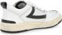 HTC Starlight Leren Sneaker Zwart Wit White Heren - Thumbnail 5
