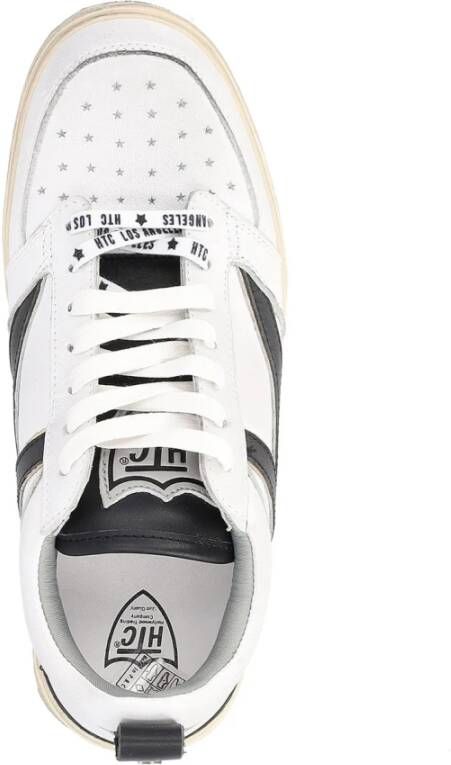 HTC Starlight Leren Sneaker Zwart Wit White Heren