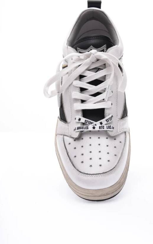 HTC Starlight Outline Lage Sneakers Wit Leer White Heren