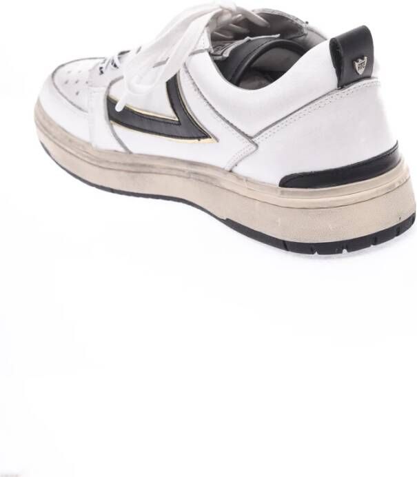 HTC Starlight Outline Lage Sneakers Wit Leer White Heren