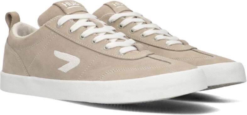 Hub Beige Lage Sneakers Miami Beige Heren