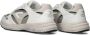 Hub Shift Sneakers Leren Sneaker Heren Wit - Thumbnail 4