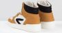 Hub Court-z High Hoge sneakers Leren Sneaker Dames Geel - Thumbnail 10