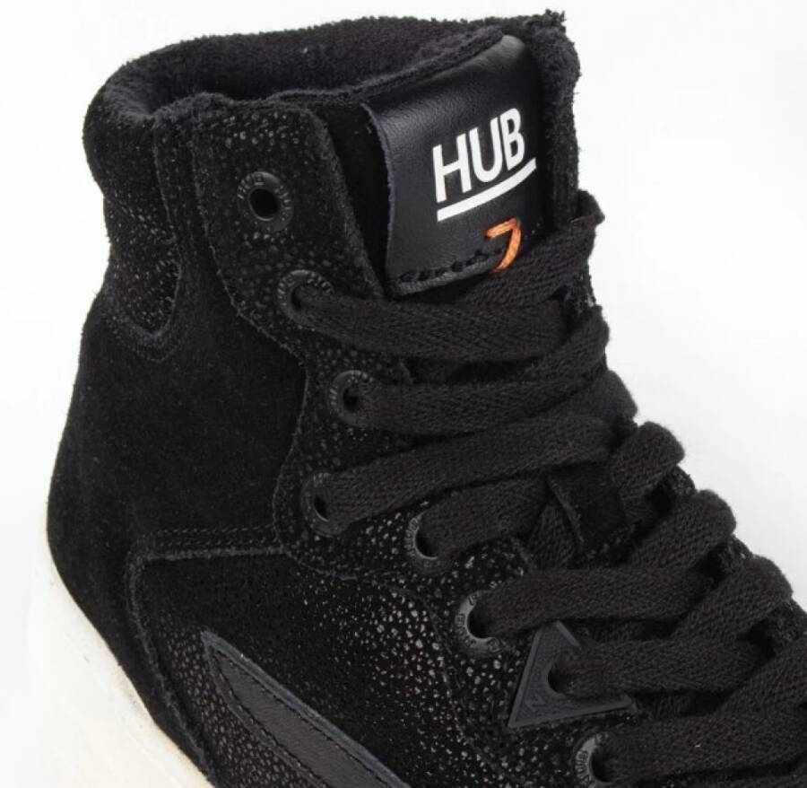 Hub Court-Z hoge sneakers Zwart Dames