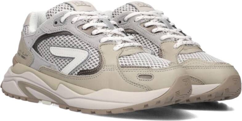Hub Grijze Lage Top Sneakers voor Vrouwen Gray Dames