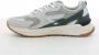 Hub Groene Grid-M Herenschoenen Multicolor Heren - Thumbnail 4