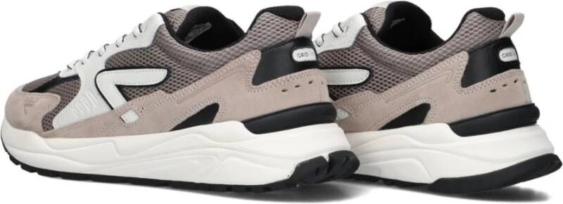 HUB Heren Grid-M Sneakers voor herfst winter