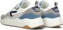 Hub Glide white navy elemental blue gum Wit Suede Lage sneakers Heren - Thumbnail 8