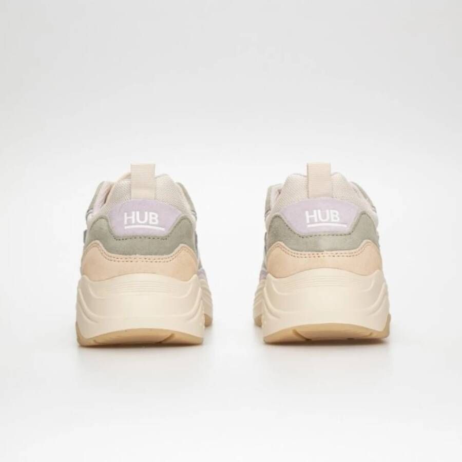 HUB Pastel Sneaker Beige Lilac Milky Gum