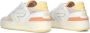 Hub Smash Lage sneakers Leren Sneaker Dames Wit - Thumbnail 5