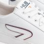 Hub Hook-z Lage sneakers Leren Sneaker Heren Wit - Thumbnail 13