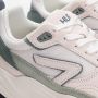 HUB Glide chunky suède sneakers ecru groen - Thumbnail 10