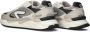Hub Slam-m Sneakers Leren Sneaker Heren Beige - Thumbnail 4