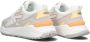 Hub Grid | White Papaya Wit Suede Lage sneakers Dames - Thumbnail 5