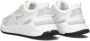 Hub Grid-w Lage sneakers Leren Sneaker Dames Wit - Thumbnail 5