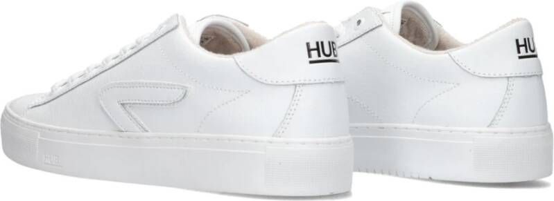 Hub Witte Lage Sneakers Hook-Z White Heren