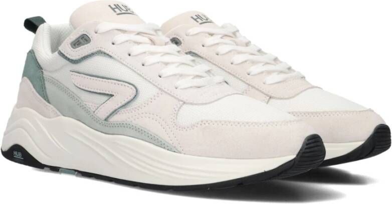 Hub Witte lage sneakers voor heren Multicolor Heren