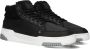 Hub Mark 2.1 Sneakers Heren Leren Sneaker Zwart - Thumbnail 3