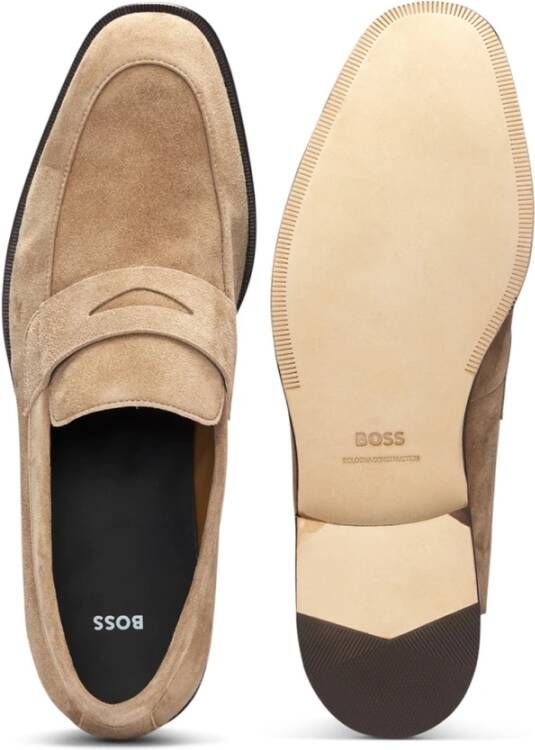 Hugo Beige Limber Loafers voor mannen