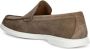 Hugo Beige Logo Witte Zool Mocassin - Thumbnail 2