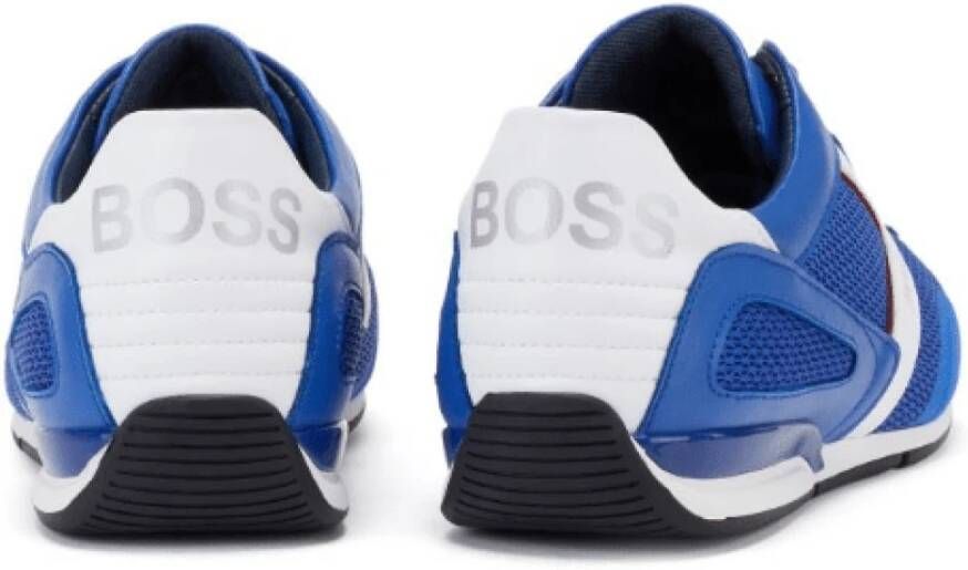 Hugo Blauwe Saturn Lowp Hybride Hardloopschoenen