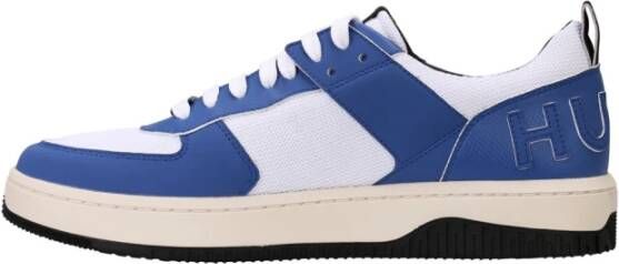 Hugo Blauwe Tennis Pume Sneakers