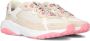 HUGO Lage Sneakers Dames Go1st Women Maat: 39 Materiaal: Suède Kleur: Beige - Thumbnail 5