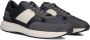BOSS Lage Sneakers Heren Jace Runn Maat: 40 Materiaal: Leer Kleur: Blauw - Thumbnail 3