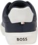 Hugo Boss Blauwe Leren Sneakers Herfst Winter Collectie Blue Heren - Thumbnail 21