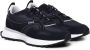 Hugo Boss Blauwe Leren Sneakers met Logo Applique Blue Heren - Thumbnail 7