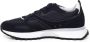 Hugo Boss Blauwe Leren Sneakers met Logo Applique Blue Heren - Thumbnail 9