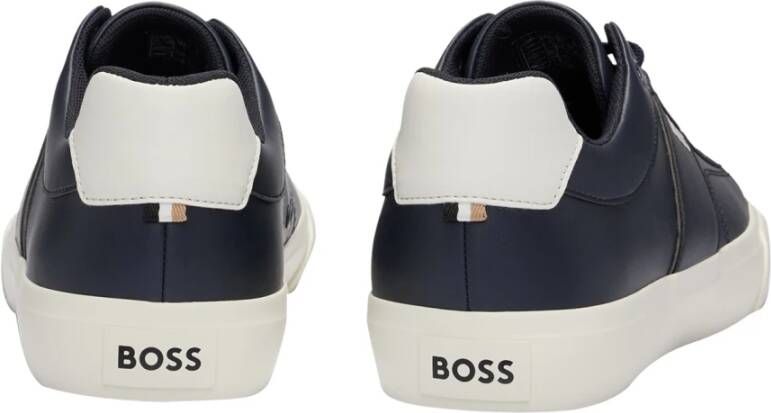 Hugo Boss Blauwe Sneakers Aiden Tenn Flpp Blue Heren